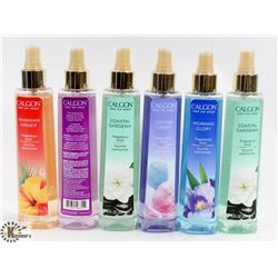 BAG OF ASSORTED CALGON FRAGRANCE MISTS - ON CHOICE