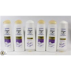 BAG OF ASSORTED DOVE SHAMPOOS - ON CHOICE