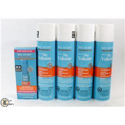 BAG OF ASSORTED MARC ANTHONY HAIRSPRAY AND