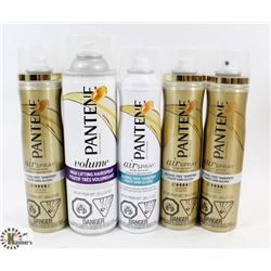 BAG OF ASSORTED PANTENE PRO V HAIRSPRAYS