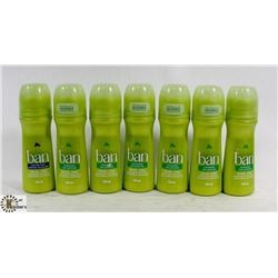 BAG OF BAN UNSCENTED ROLL ON ANTI PERSPIRANT