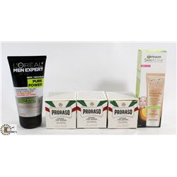 BAG WITH PRORASSO PRESHAVE CREAM WITH PURE