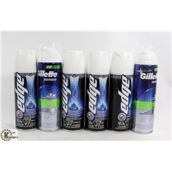 BAG OF SCHICK AND GILLETTE SHAVING FACIAL CLEANSER