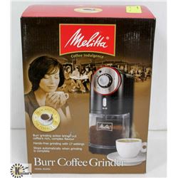 MELITTA BURR COFFEE GRINDER.