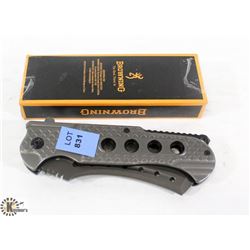 NEW BROWNING STAINLESS STEEL KNIFE