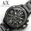 Image 2 : NEW ARMANI EXCHANGE TRIPLE CHRONO BLACK WATCH