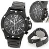 Image 3 : NEW ARMANI EXCHANGE TRIPLE CHRONO BLACK WATCH