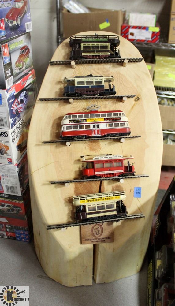 Key Craft Train Display CUSTOM WOODWORKS TRAIN DISPLAY