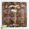 Image 1 : COFFEE MENU WALL HANGING