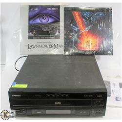 PIONEER CLD-M301 LASER DISC/CD/DVD/LD PLAYER &