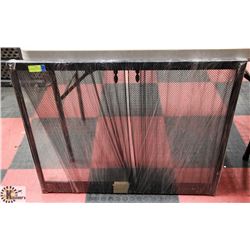 METAL FIREPLACE COVER