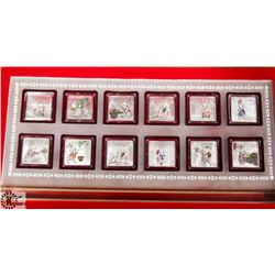 YEAR OF THE RABBIT 12 MONTH MEDALLION SET