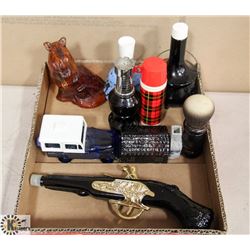 LOT OF VINTAGE AVON COLOGNE BOTTLES