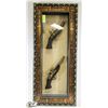 Image 1 : LARGE SHADOWBOX PISTOL DISPLAY.
