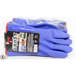 5 PAIRS OF WATSON FROST FREE GLOVES. SIZE XL.