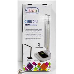 NEW VISION ORION LED DESK LIGHT FEATURING WIRELESS