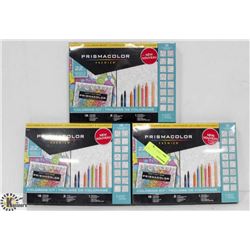 3 NEW PRISMACOLOR PREMIER COLOURING KITS.