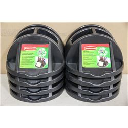 LOT OF 8 DESK ORGANIZERS.