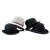 Image 1 : Three bowler hats from Hal Roach comedies and another Keystone Cop style hat used in various product
