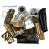 Image 1 : Assorted armour from various film productions, some Western Costume Co. wardrobe labels and inscript