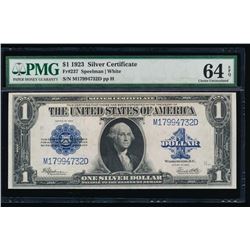 1923 $1 Silver Certificate PMG 64EPQ