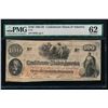 Image 1 : 1862-63 $100 Confederate States of America Note PMG 62