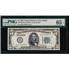 Image 1 : 1928 $5 Dallas Federal Reserve Note PMG 65EPQ