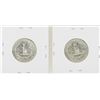 Image 2 : Lot of (2) 1940 Washington Quarter Coins