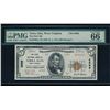 Image 1 : 1929 $5 Terra National Bank Note PMG 66
