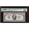 Image 1 : 1934D $10 St Louis Federal Reserve Note PMG 64