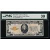 Image 1 : 1928 $20 Gold Certificate PMG 30