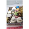 Image 2 : LOT OF SALT & PEPPER SHAKERS