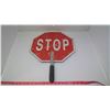 Image 1 : HAND HELD SLOW & STOP SIGN