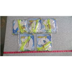 FIVE SLING SHOT STUNT PLANE TOYS