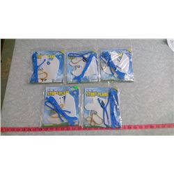 FIVE SLING SHOT STUNT PLANE TOYS