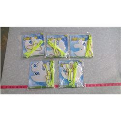 FIVE SLING SHOT STUNT PLANE TOYS