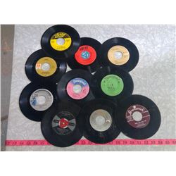 LOT OF 10 ASSORTED RECORDS