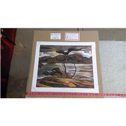 BENT PINE BY A.Y. JACKSON (20" X 24" UNFRAMED REPRODUCTION)