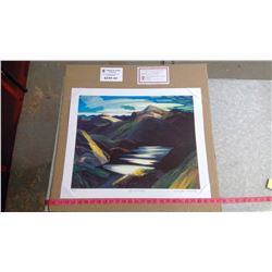 LIGHT AND SHADOW BY FRANKLIN CARMICHAEL (20" X 24" UNFRAMED REPRODUCTION)