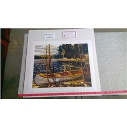 THE CANOE BY TOM THOMSON (20" X 24" UNFRAMED REPRODUCTION)