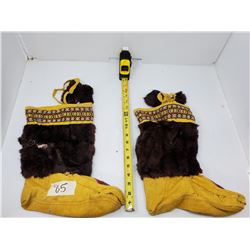 PAIR OF MUKLUKS (NEED REPAIR)