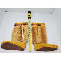 PAIR OF MUKLUKS (NEED REPAIR)