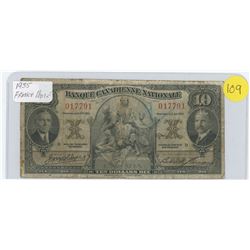 1935 French note