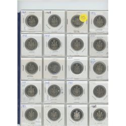 Lot of 20  50 cents pieces