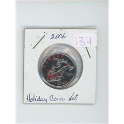 2006 Holiday coin set quarter