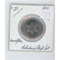 2011 Holiday quarter (snowflake)