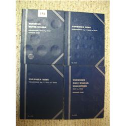 LOT OF 10 WHITMAN COIN BOOKS - US & CANADA - EMPTY FOLDERS