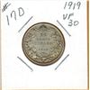 Image 1 : 1919 CANADIAN 25 CENT COIN