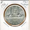 Image 1 : 1961 CANADIAN SILVER DOLLAR - MS60