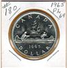 Image 1 : 1965 CANADIAN SILVER DOLLAR - PL64